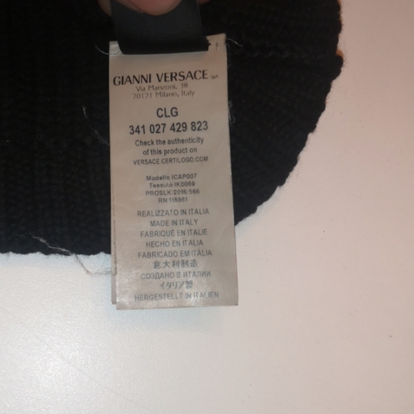 Winter hat Versace - Picture 5 of 7